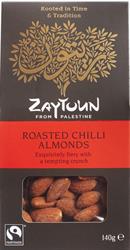 Fairtrade Chilli Almonds 140g, Zaytoun