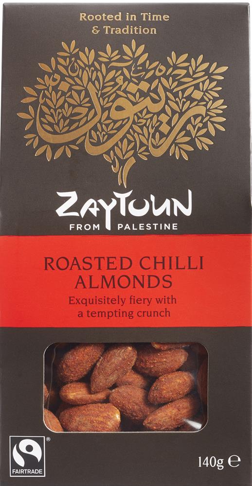 Zaytoun Fairtrade Chilli mandorle 140G