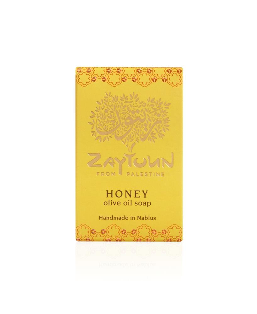 Zaytoun Olive Oil Savap Bar avec du miel 100g