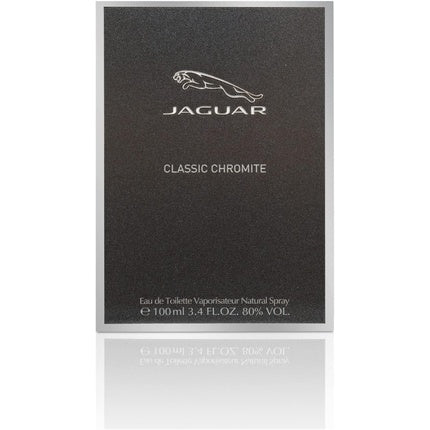 Jaguar Classic Chromite Eau de Toilette Natural Spray for Men 100ml