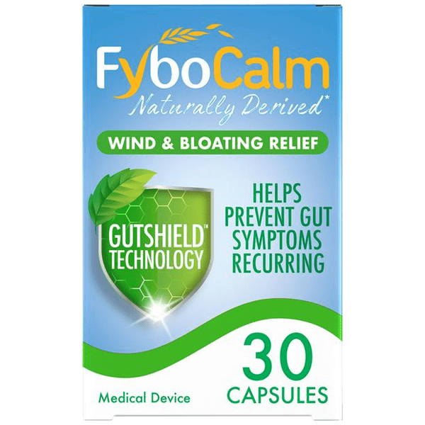 FyboCalm Wind & Bloating Relief Capsules Pack of 30 - welzo