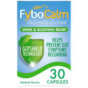 FyboCalm Wind & Bloating Relief Capsules Pack of 30 - welzo