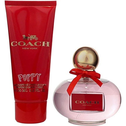 Coach Poppy 2-Piece Gift Set Eau de Parfum 100ml Body Lotion 100ml