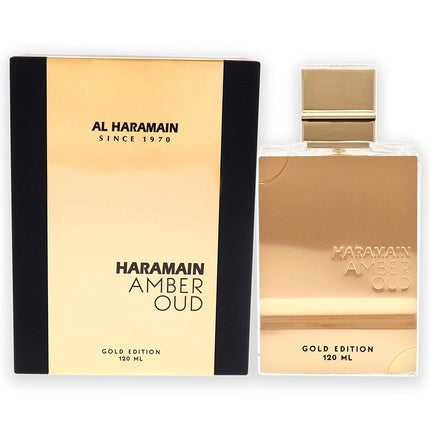 Al Haramain Amber Oud for Unisex 4oz EDP Spray Gold Edition