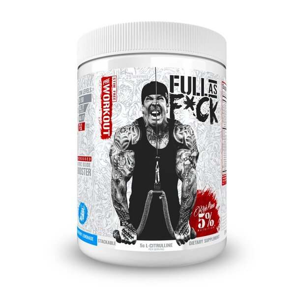 5% Nutrition Full As F*ck - Legendary Series, Blueberry Lemonade - 350 grams