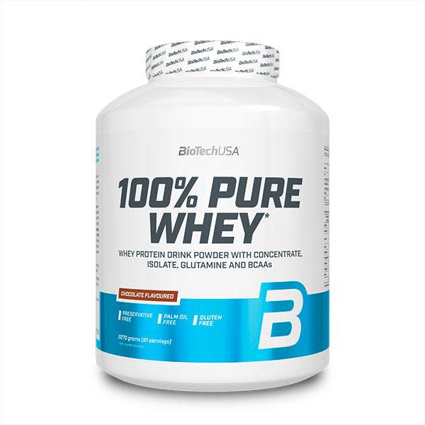 BioTechUSA 100% Pure Whey, Caramel Cappuccino - 2270 grams