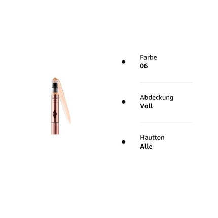 Charlotte Tilbury Magic Away 3 Fair Liquid Concealer 06 4ml