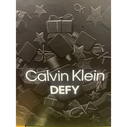 Calvin Klein Defy 50ml Eau De Parfum Gift Set with 100ml Shower Gel - Boxed