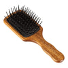 Acca Kappa Pneumatic Kotibe Wood Paddle Brush with Boar Bristles Travel Size