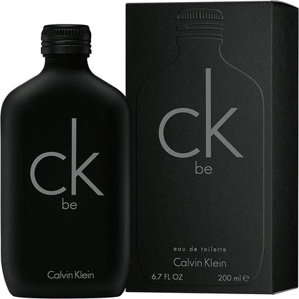 Calvin Klein CK Be Eau de Toilette 200ml Vaporizer Unisex Adults' Black Musk