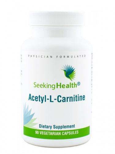 Acetyl-L-Carnitine, 500 mg, 90 veg caps - Seeking Health - welzo