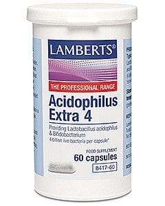 Acidophilus Extra 4, 60 Caps - Lamberts - welzo