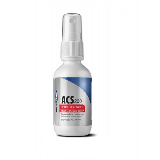 ACS 200 Advanced Cellular Silver - Extra Strength - 2 fl oz (60 ml) - Results RNA - welzo