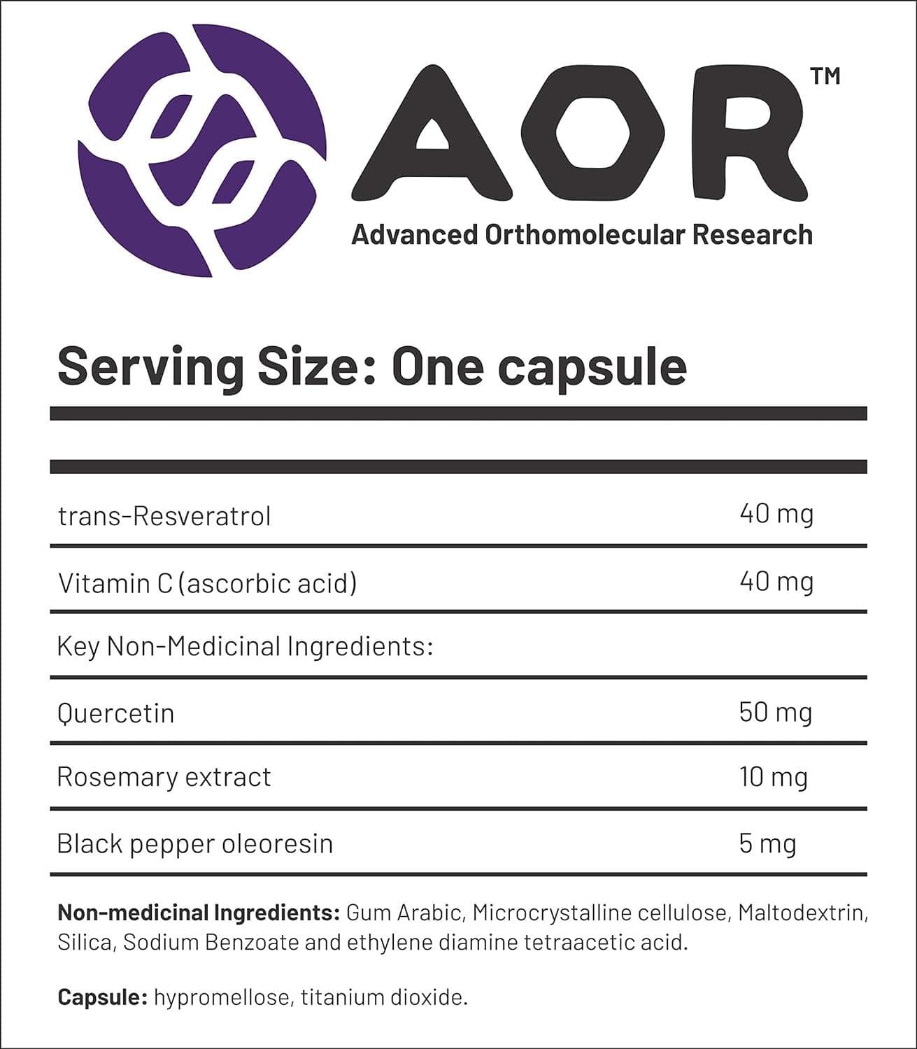 Acta-Resveratrol - 90 Capsules - AOR - welzo