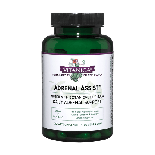 Adrenal Assist, 90 Vegan Capsules - Vitanica - welzo