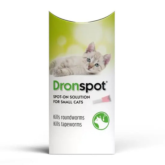 Drontal Dronspot Spot-On Solution for Small Cats Pack of 2