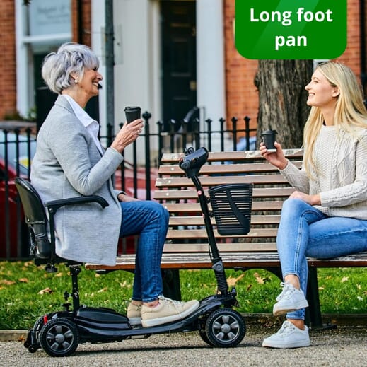 Lekki składany skuter mobilności rozruchowej - 4 km / h hulajnot litowy z zasięgiem 10 mil (model airscape)