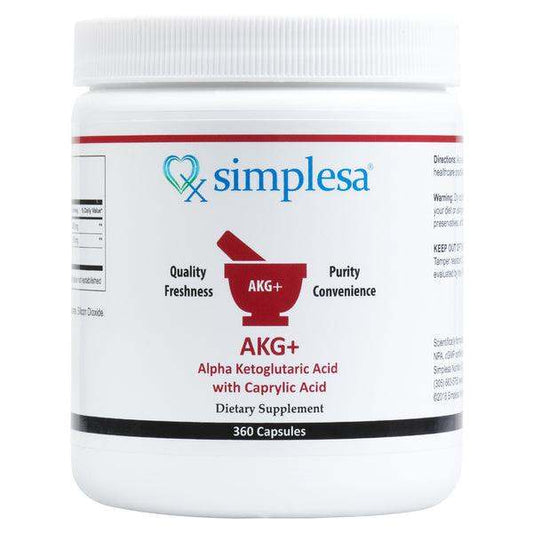 AKG+ Caprylic Acid 360 Capsules - Simplesa - welzo