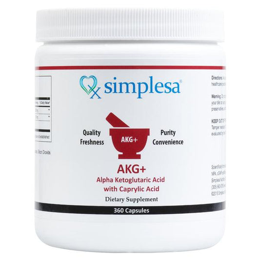 AKG+ Caprylic Acid 360 Capsules - Simplesa - welzo