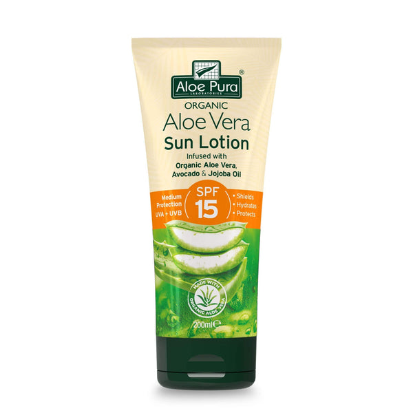 Aloe Pura Sun Lotion SPF15 - welzo