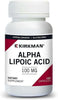 Alpha Lipoic Acid, 100 mg, 120 Capsules - Kirkman Labs (Hypoallergenic) - welzo