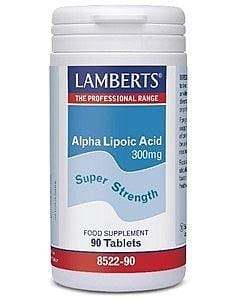 Alpha Lipoic Acid 300mg 90 Tabs - Lamberts - welzo