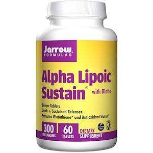 Alpha Lipoic Sustain - 60 Tablets - Jarrow Formulas - welzo