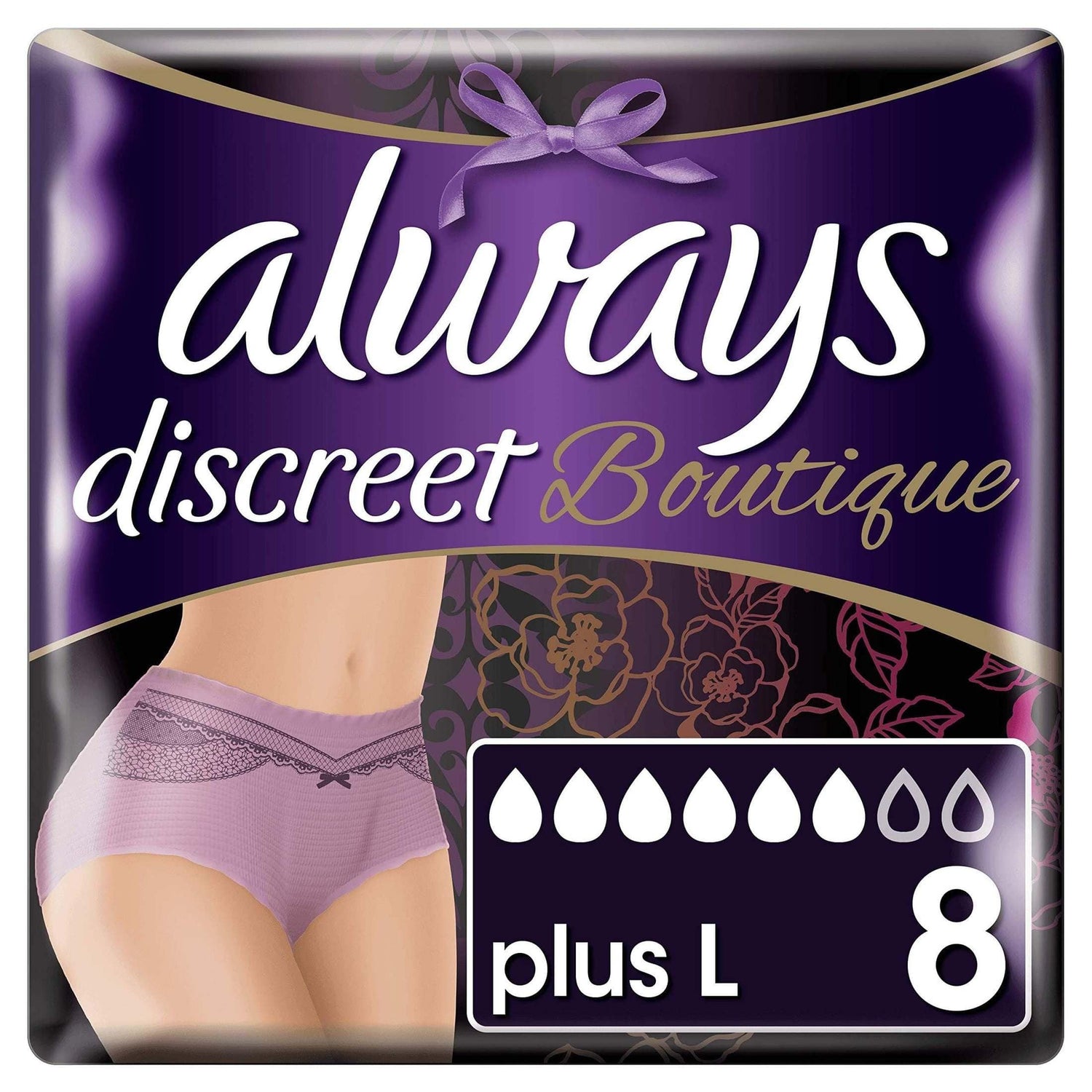 Always Discreet B/Pants Plus Large - welzo