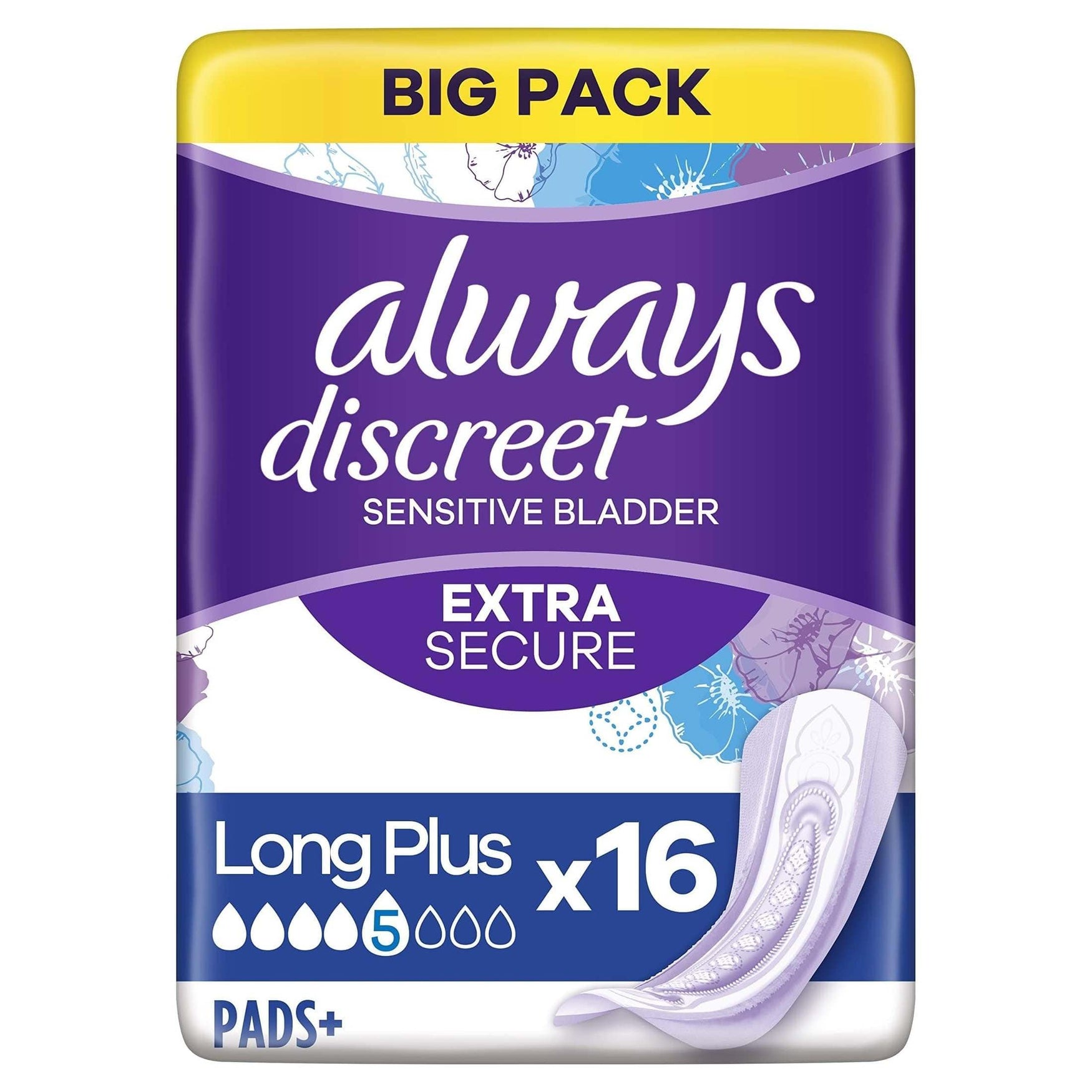 Always Discreet Pads Long Plus - welzo