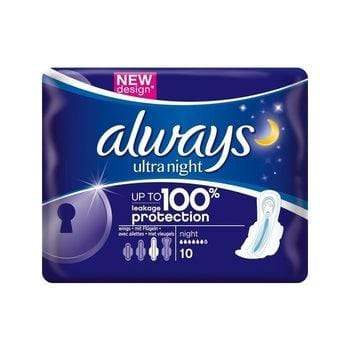 Always Ultra Pads Night New - welzo