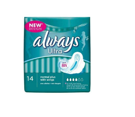 Always Ultra Pads Normal Plus New - welzo