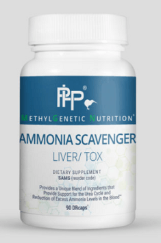 Ammonia Scavenger (Liver/Tox) 90 capsules - PHP MethylGenetic Nutrition - welzo