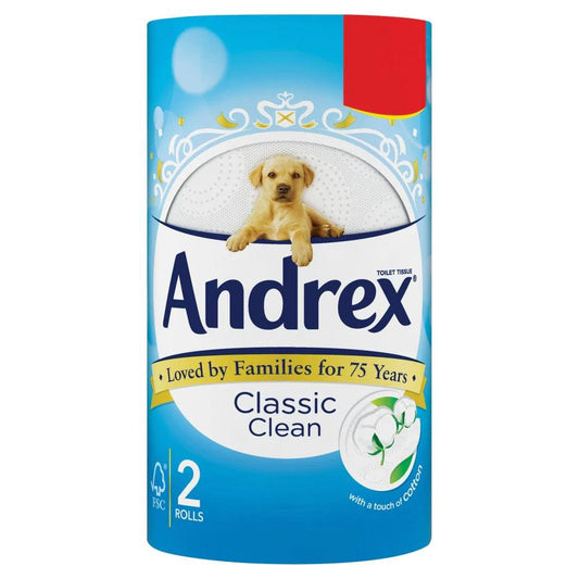Andrex Toilet Roll Classic Clean Pm1.19 - welzo