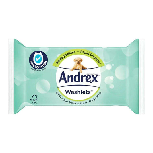 Andrex Washlets Aloe Vera - welzo