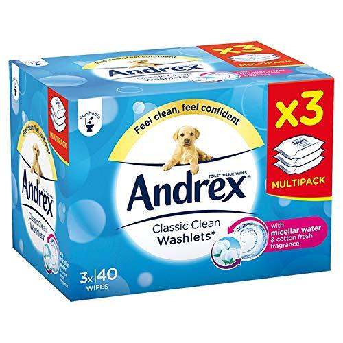 Andrex Washlets Classic Cln Triplo - welzo