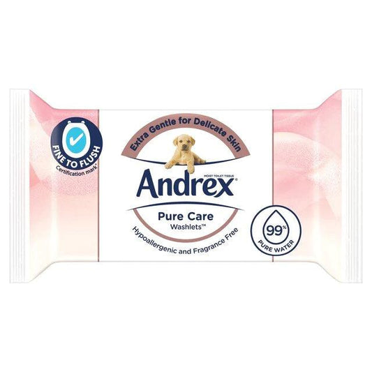 Andrex Washlets Pure Care - welzo