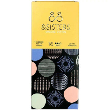 &Sisters Eco-Applicator Tampons Light - welzo