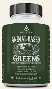 Animal-Based Greens (180 capsules) - Ancestral Supplements - welzo