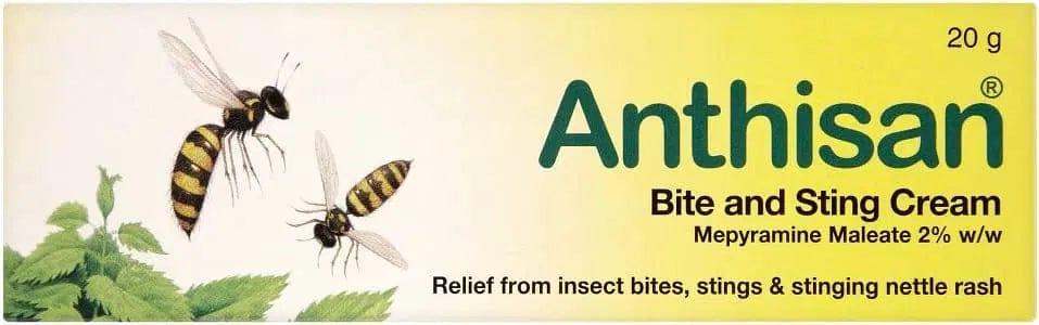 Anthisan Bite & Sting Cream 20g - welzo