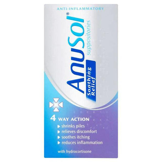 Anusol Soothing Relief Suppositories - welzo