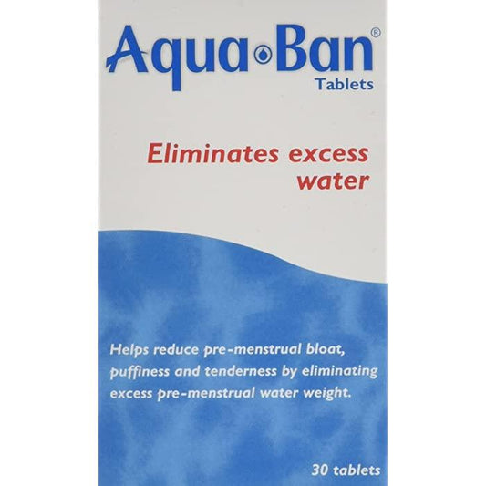 Aquaban Diuretic Tablets Pack of 30 - welzo