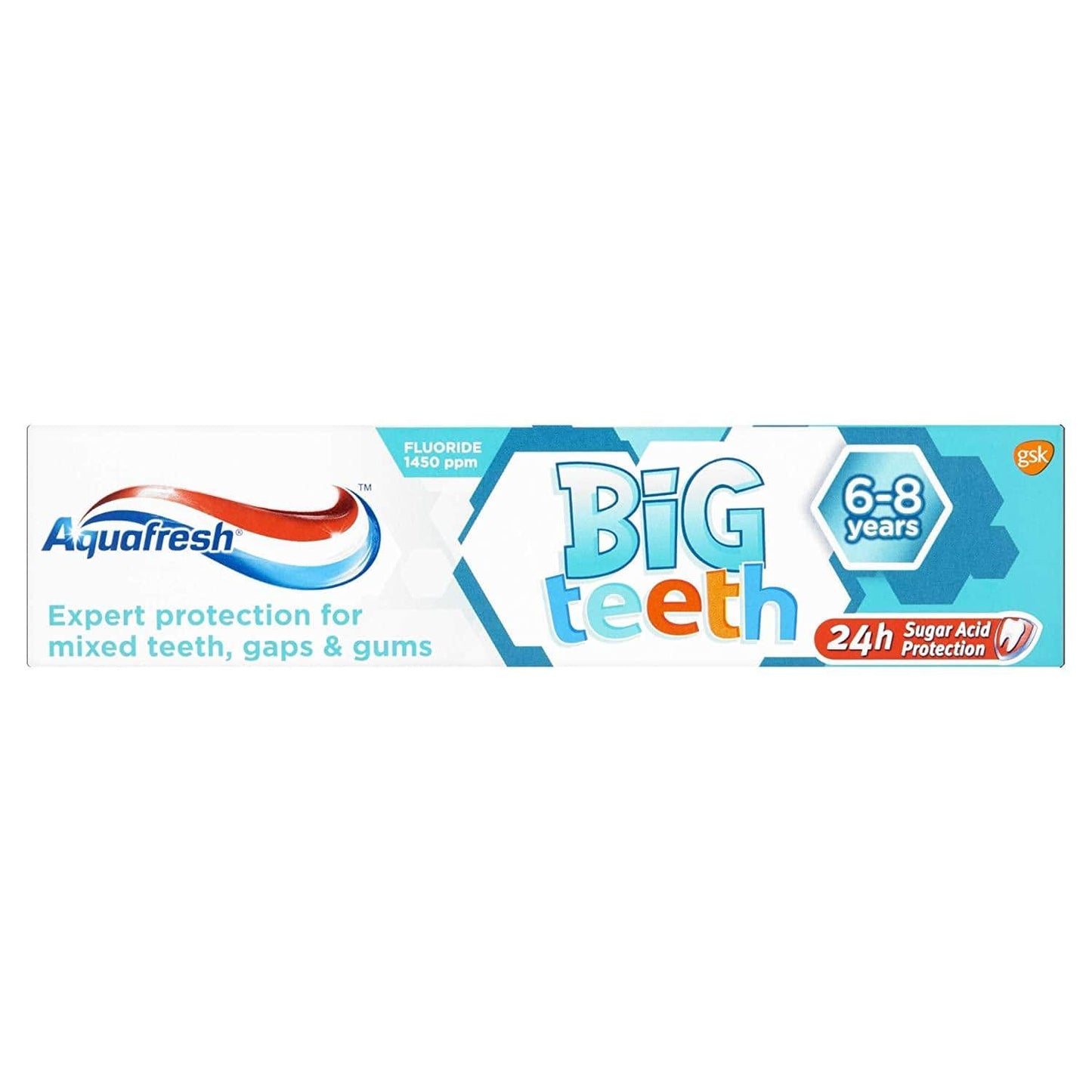 Aquafresh Big Teeth T/Paste 6+Yrs - welzo