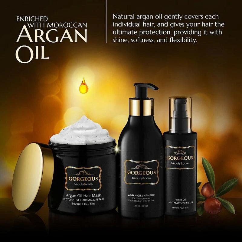 Argan Oil 3pc Gift Set - welzo