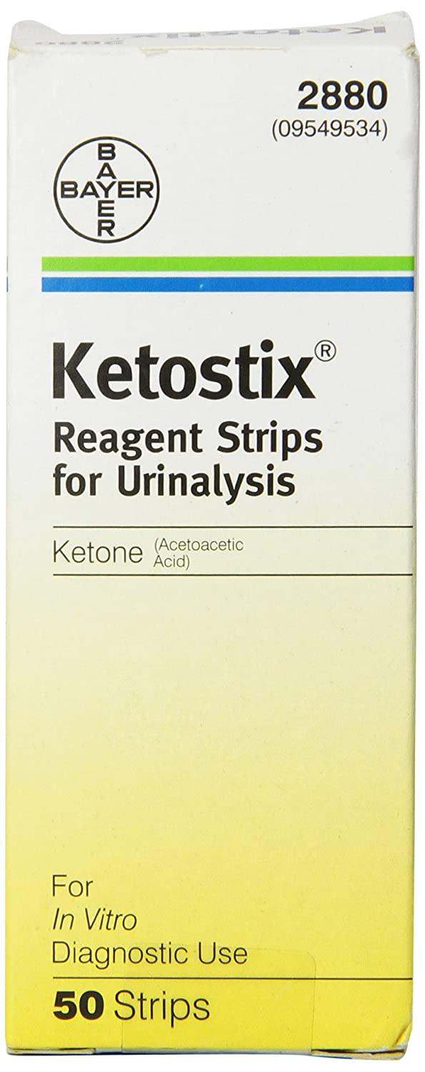 Ascensia Ketostix Plastic Strips Pack of 50 - welzo