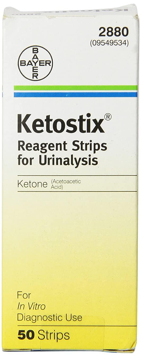 Ascensia Ketostix Plastic Strips Pack of 50 - welzo