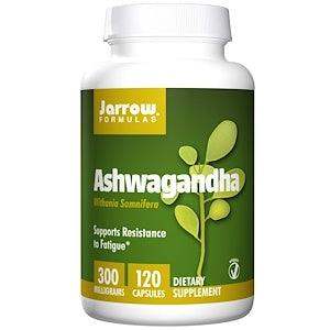 Ashwagandha, 120 Capsules, Jarrow Formulas - welzo