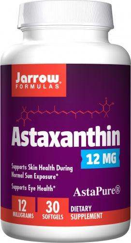 Astaxanthin, 12 mg, 30 Softgels - Jarrow Formulas - welzo