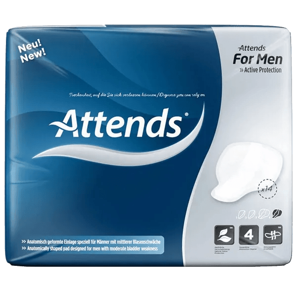 Attends For Men Level 4 Pack of 14 - welzo