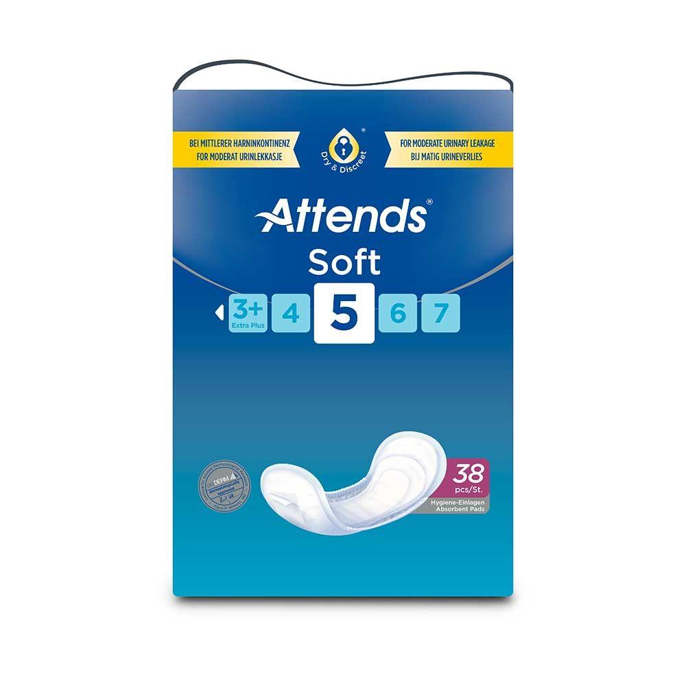 Attends Soft 5 Pack of 38 - welzo