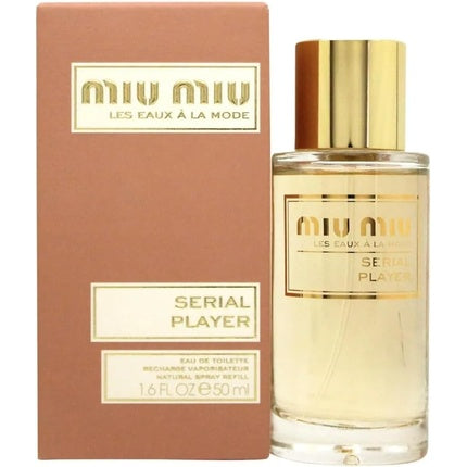 MIU MIU LES EAUX A LA MODE SERIAL PLAYER EDT 50ml